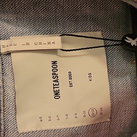 One Teaspoon Denim Dress Kids NWT - Picture 3 of 8
